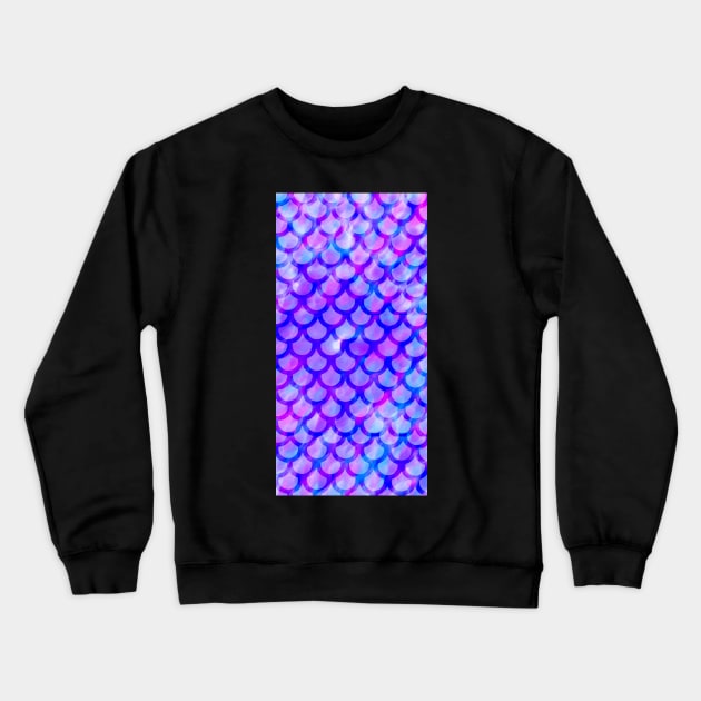 Mermaid Scales 3 Crewneck Sweatshirt by ValinaMoonCreations